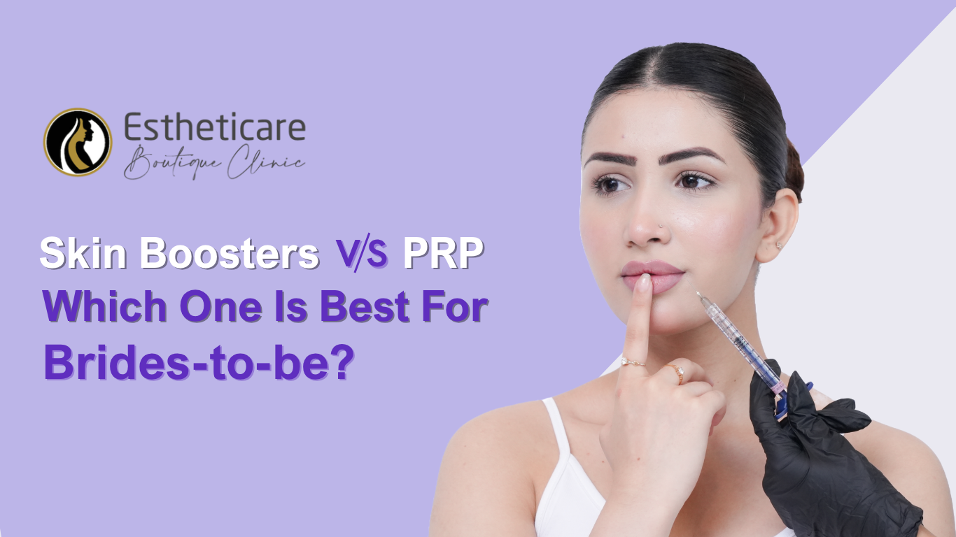 Skin Boosters vs PRP: Which Skincare treatment is best for the bride-to-be?