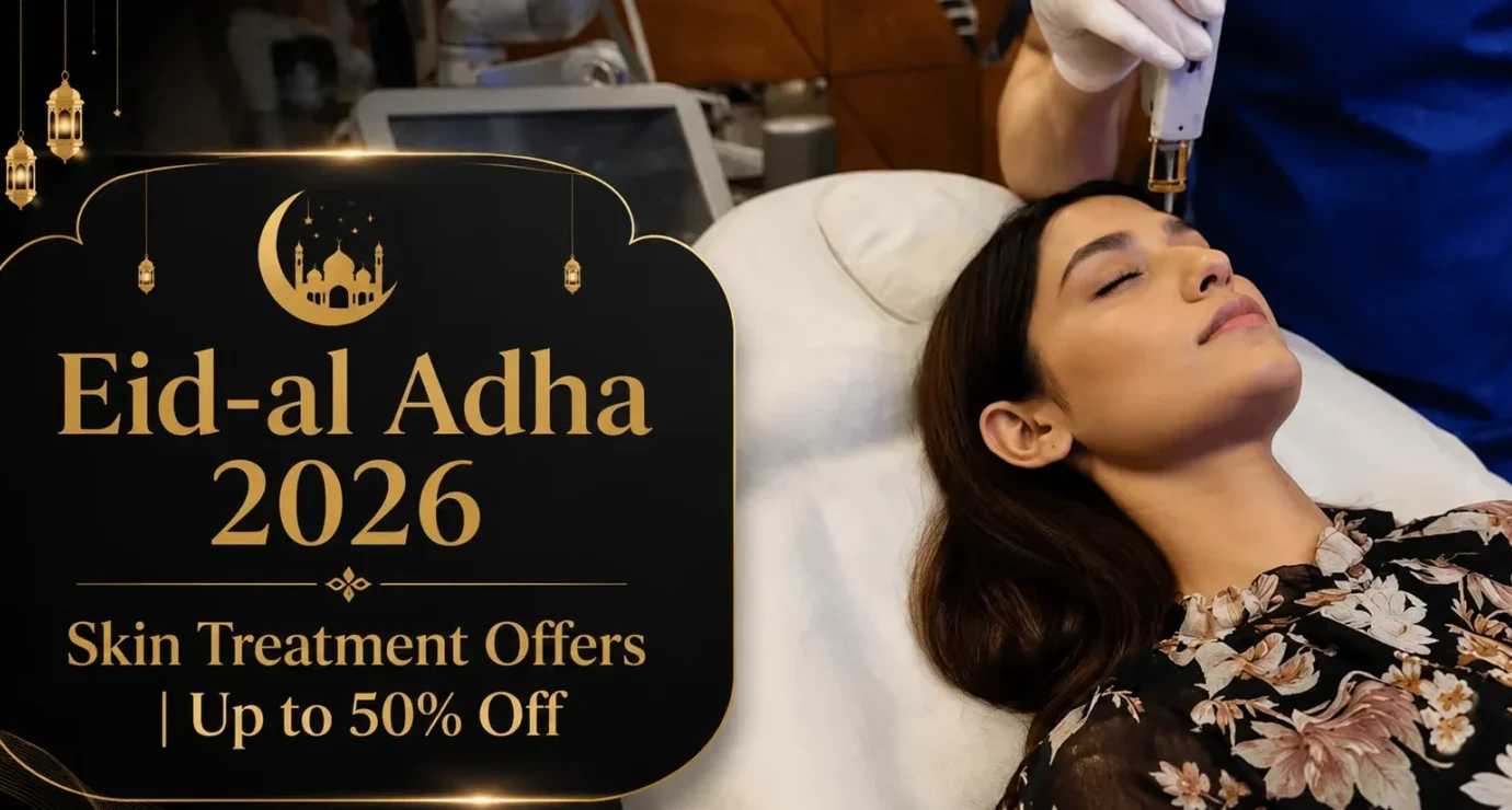 Eid Al Adha 2026 exclusive skin treatment offers at Estheticare Clinic Islamabad 
