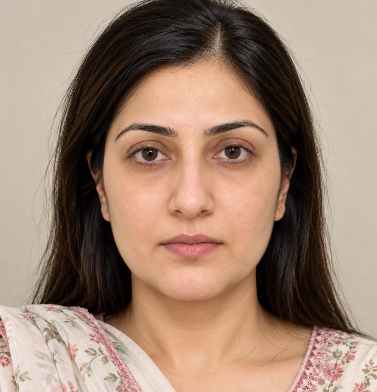 Clear Skinned Studio Portrait