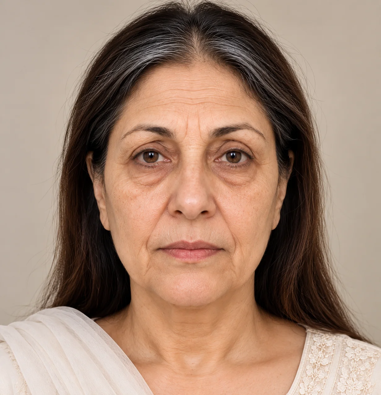 Mature Skin Studio Portrait