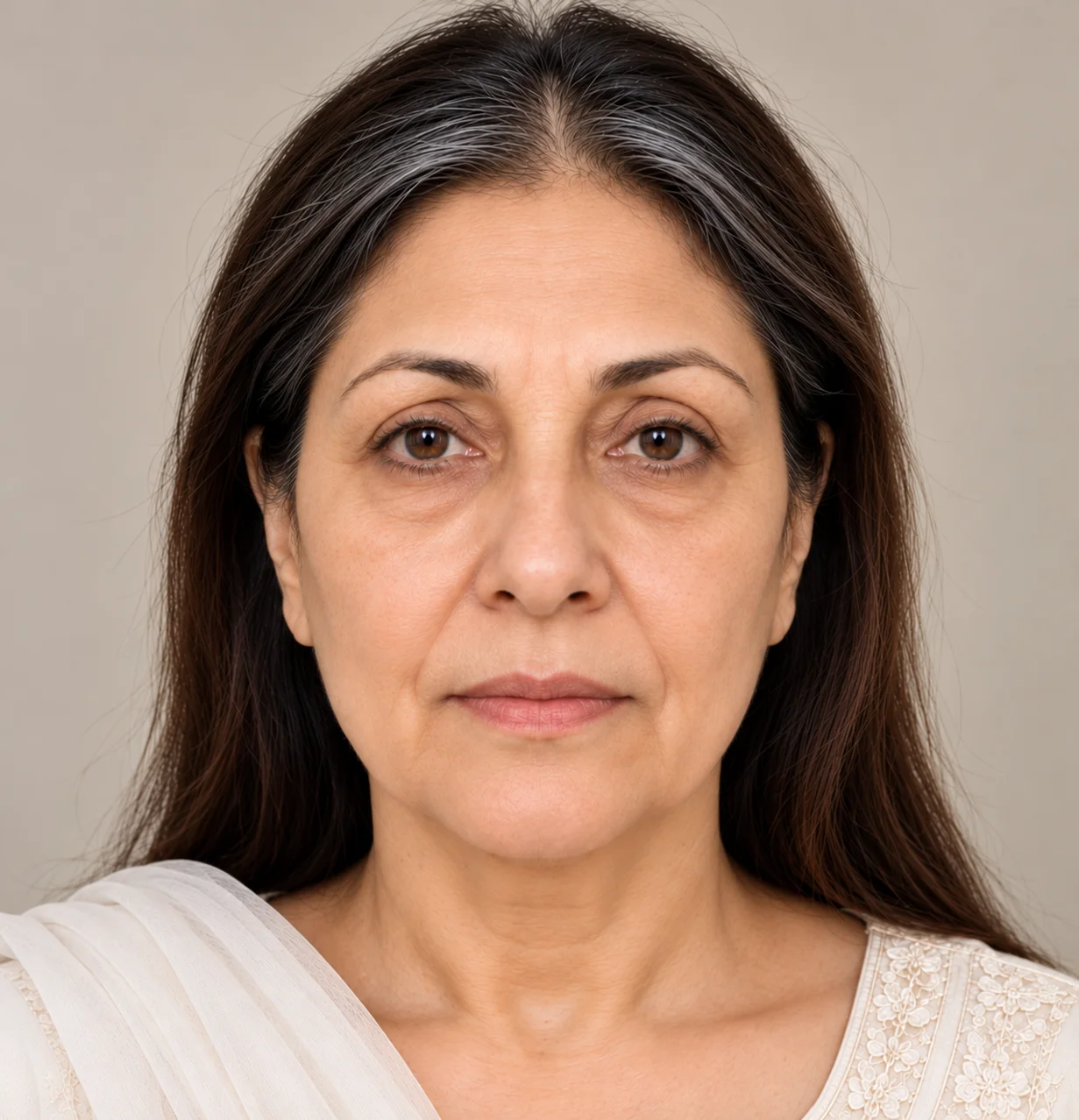 Rejuvenated South Asian Studio Portrait
